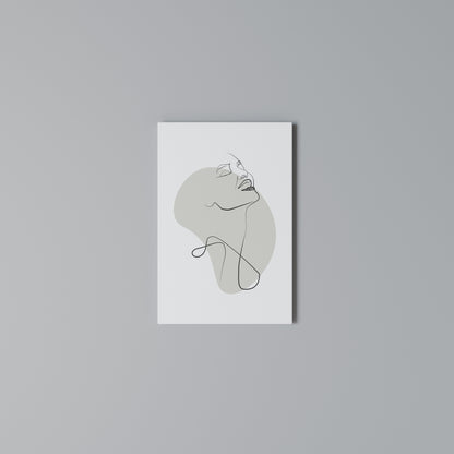 SUBTLE SIMPLICITY Vertical Canvas Print