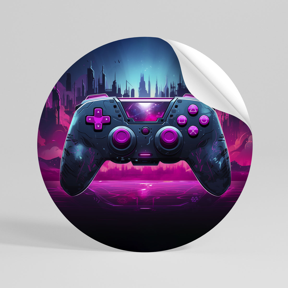 INFINITY MATRIX PAD Kulatá samolepka