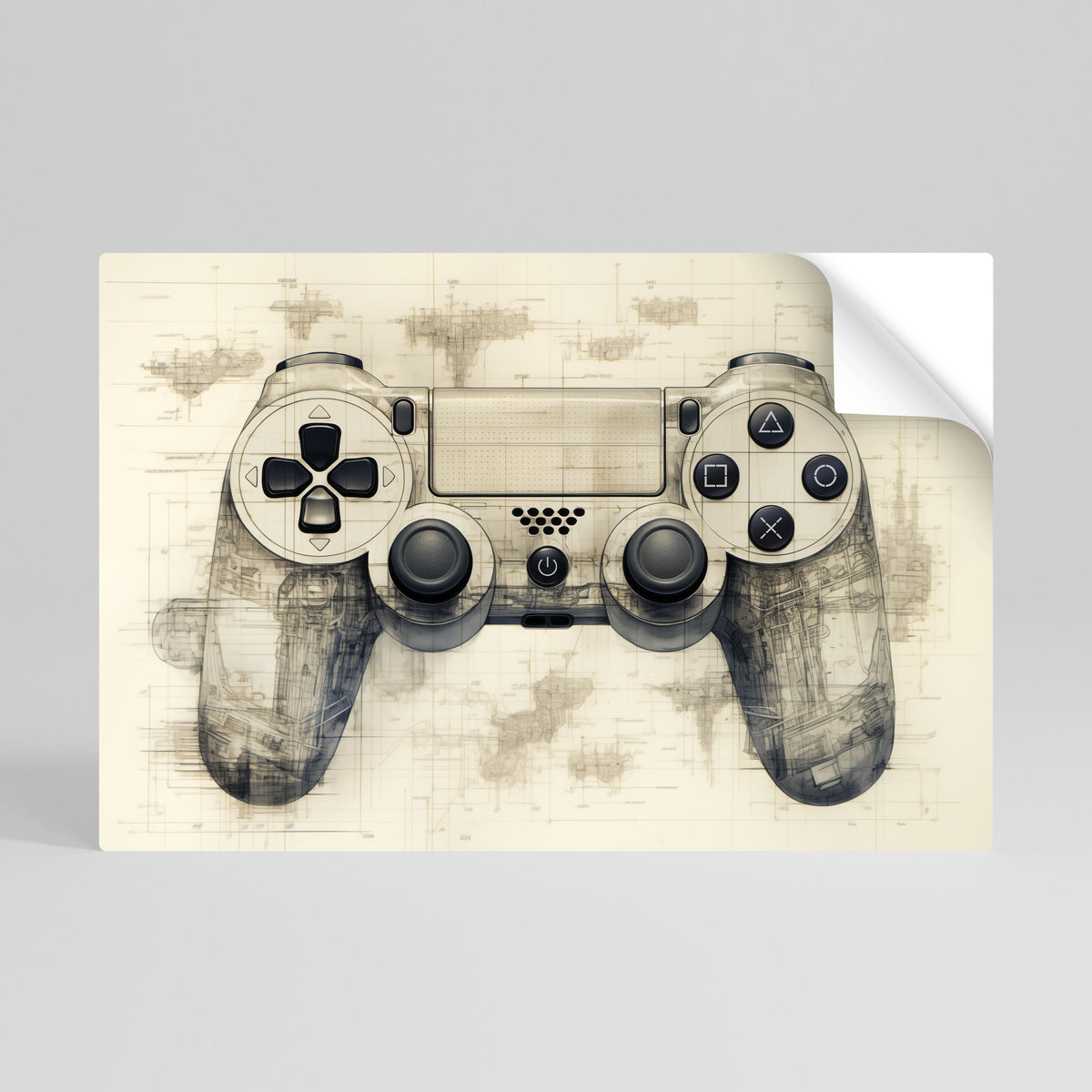 QUANTUM QUEST PAD Vodorovný samolepicí plakát