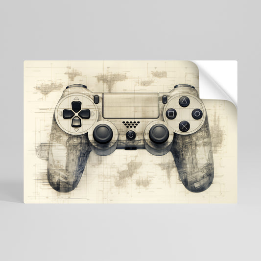 QUANTUM QUEST PAD Vodorovný samolepicí plakát