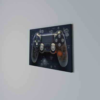 VIRTUAL VELOCITY PAD Horizontal Canvas Print