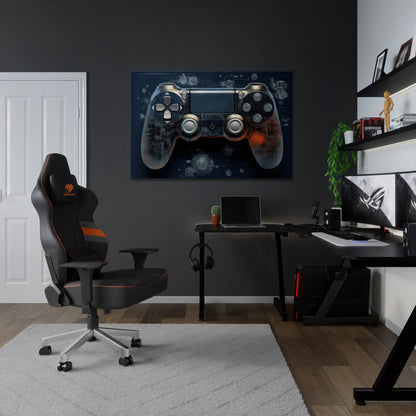 VIRTUAL VELOCITY PAD Horizontal Canvas Print