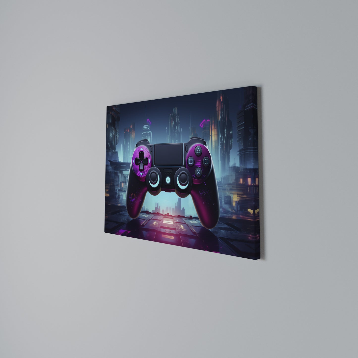 SYNTHWAVE PAD Horizontal Canvas Print