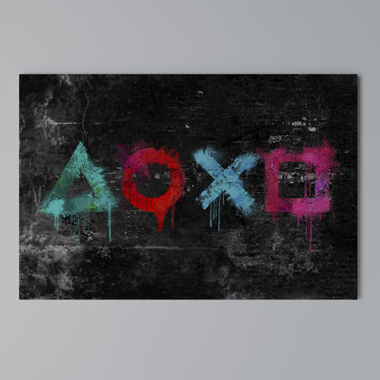 GAMER OUTLAWS Horizontal Canvas Print
