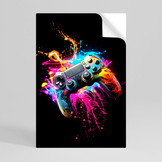 GAMING LUSH Svislý samolepicí plakát