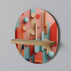 COLORBURST CONSTRUCT Designová police