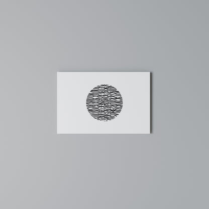 LUNA LINES Horizontal Canvas Print