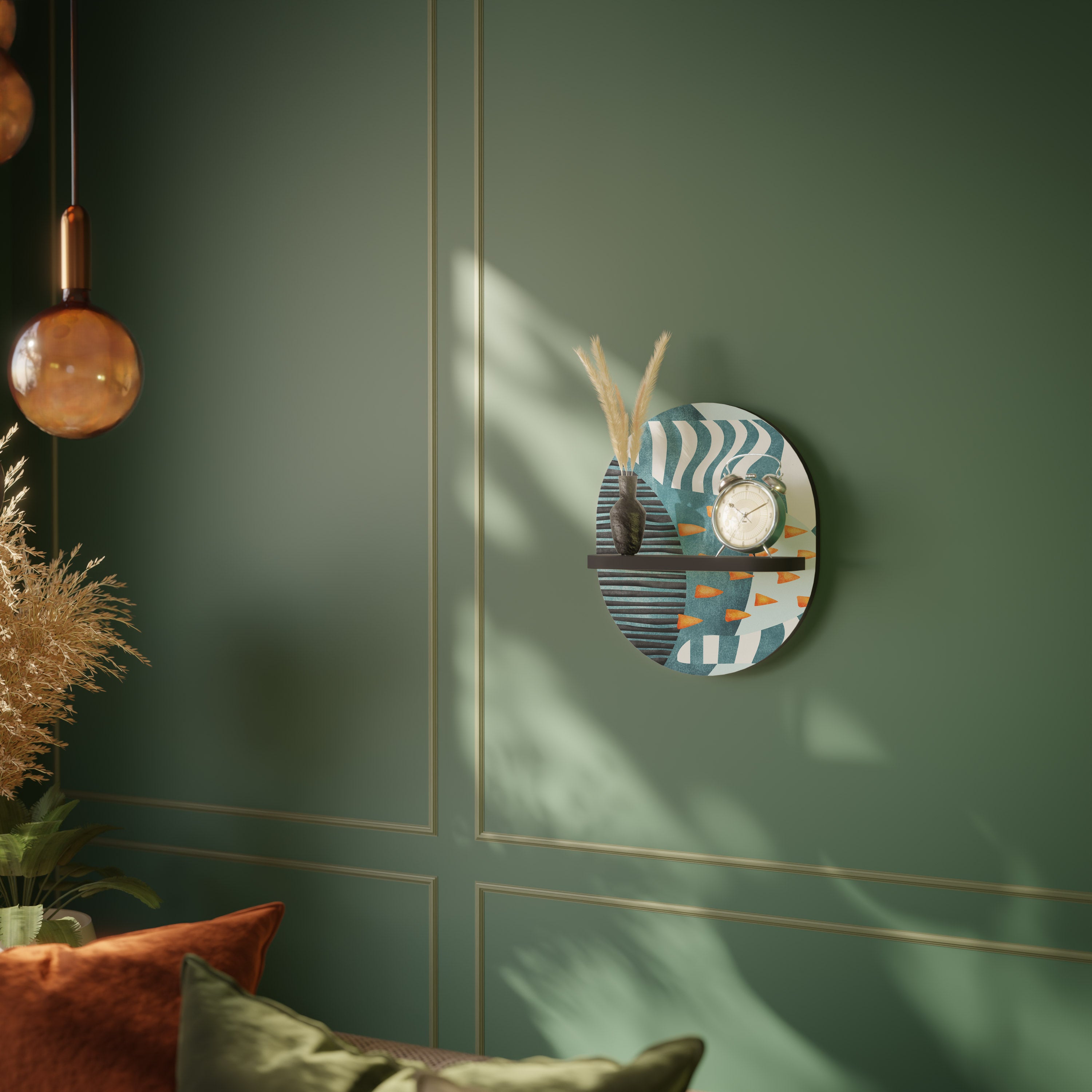 SHROUDED SHAPES Designová police