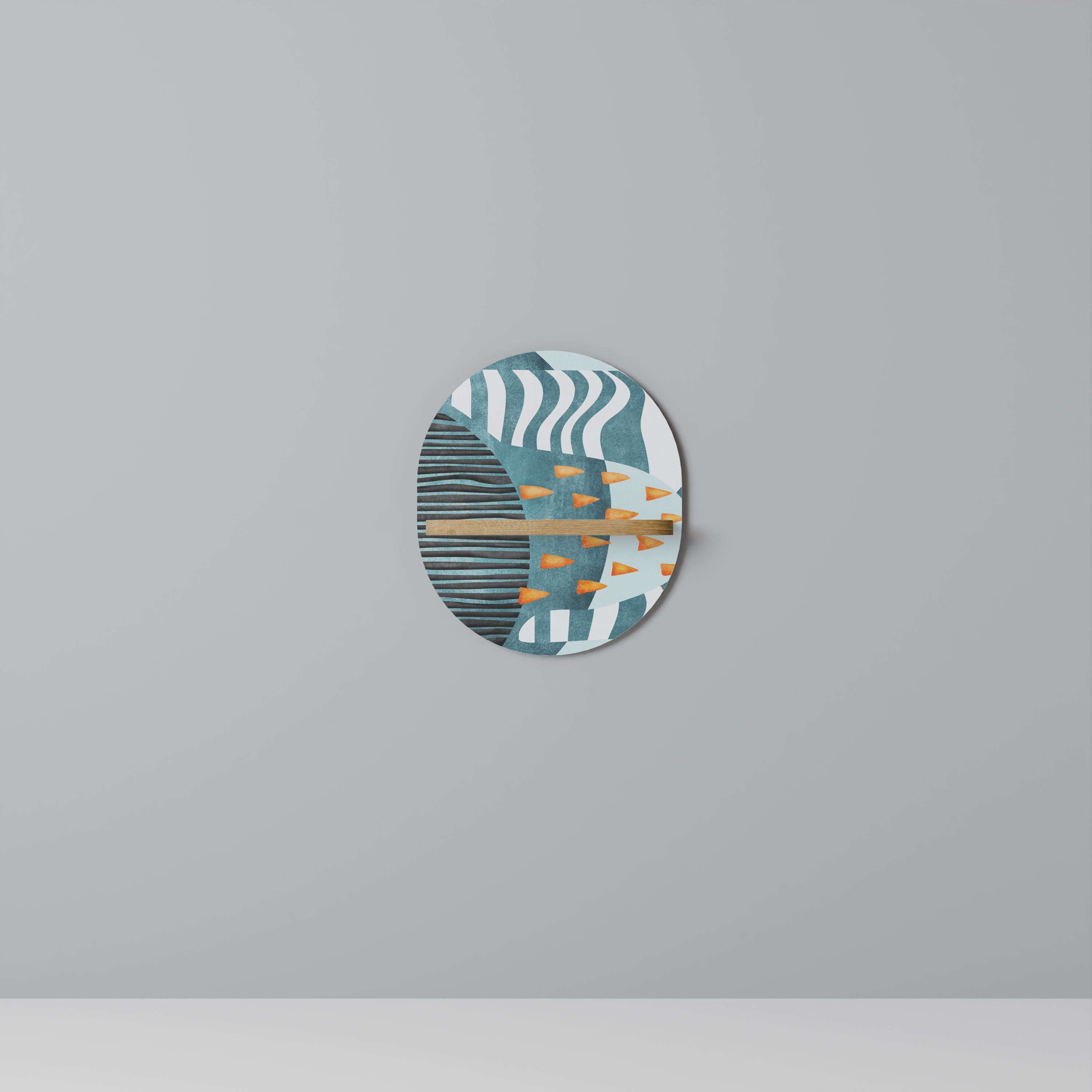 SHROUDED SHAPES Designová police