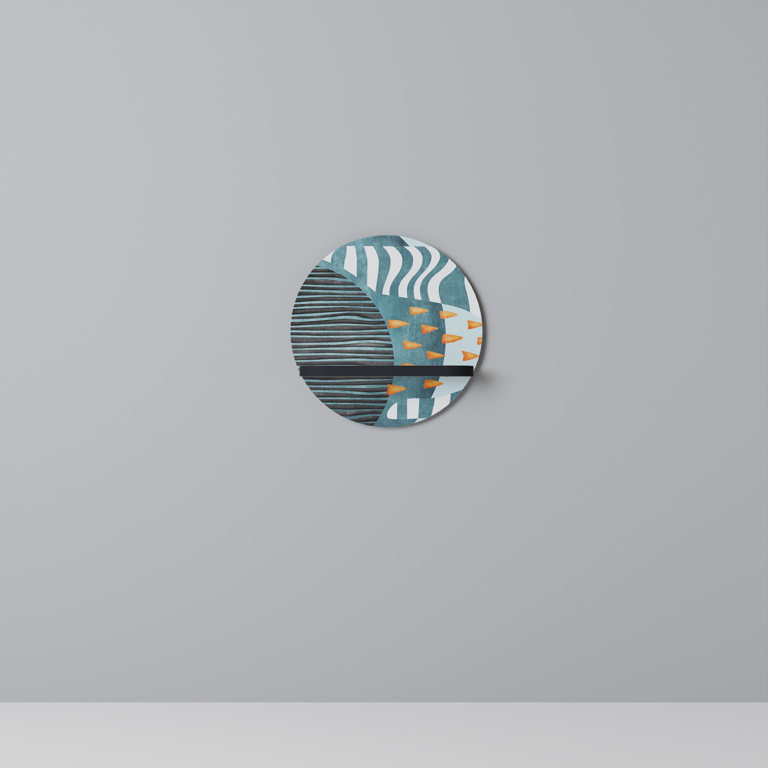 SHROUDED SHAPES Designová police