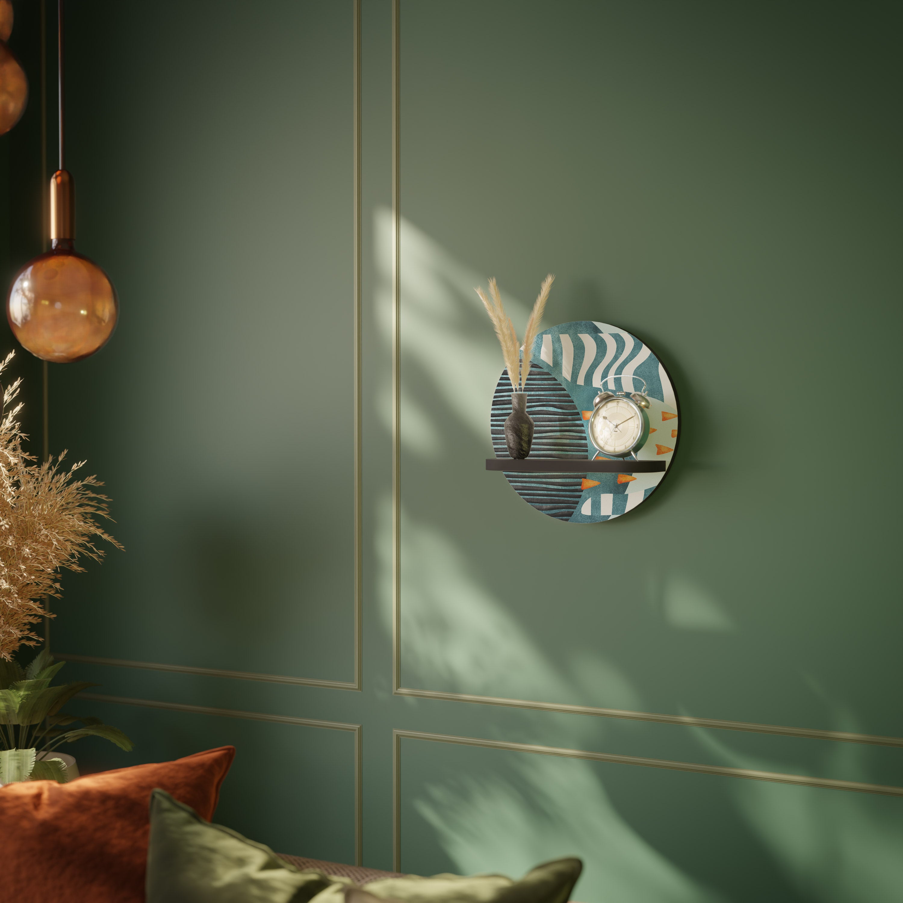 SHROUDED SHAPES Designová police