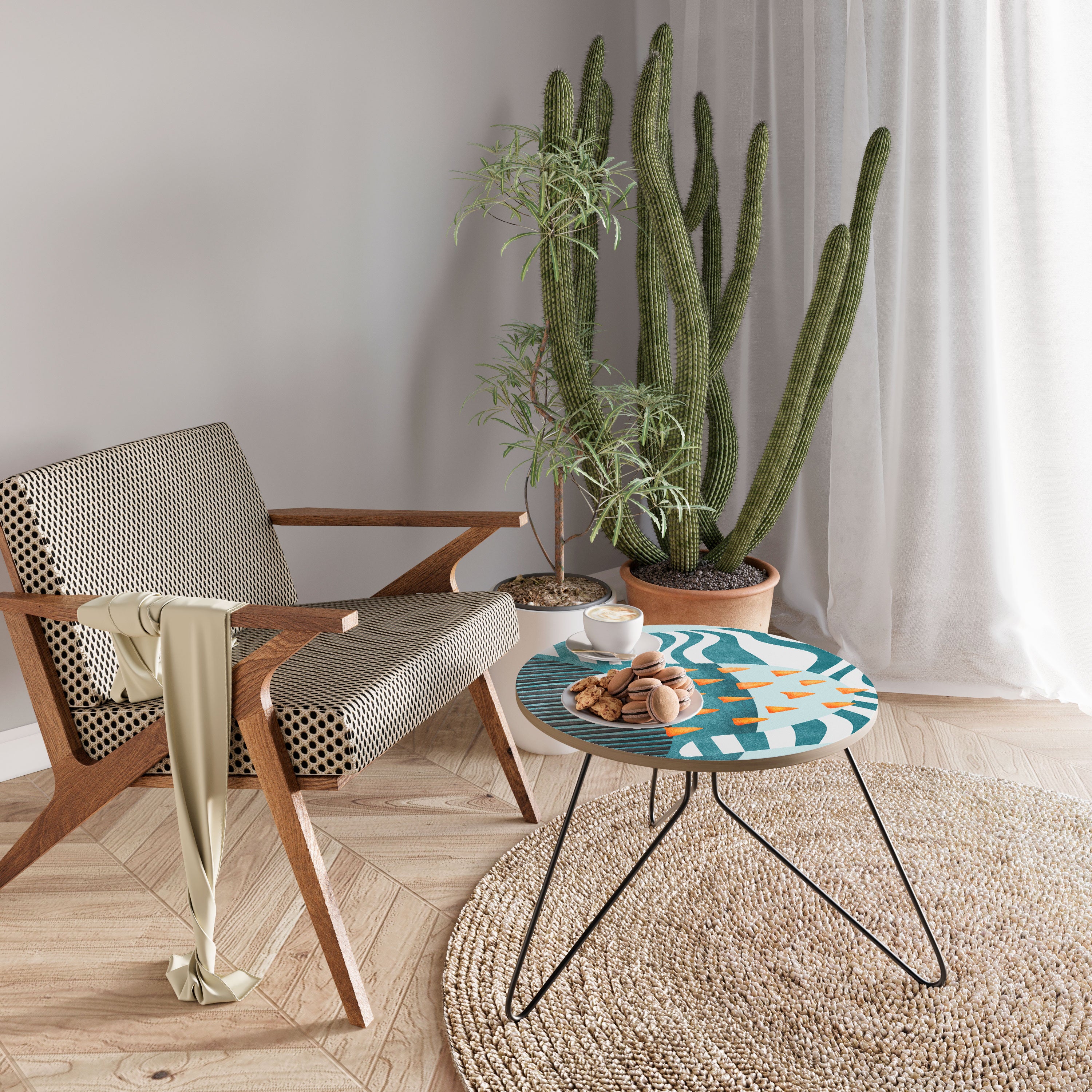 SHROUDED SHAPES Konferenční stolek