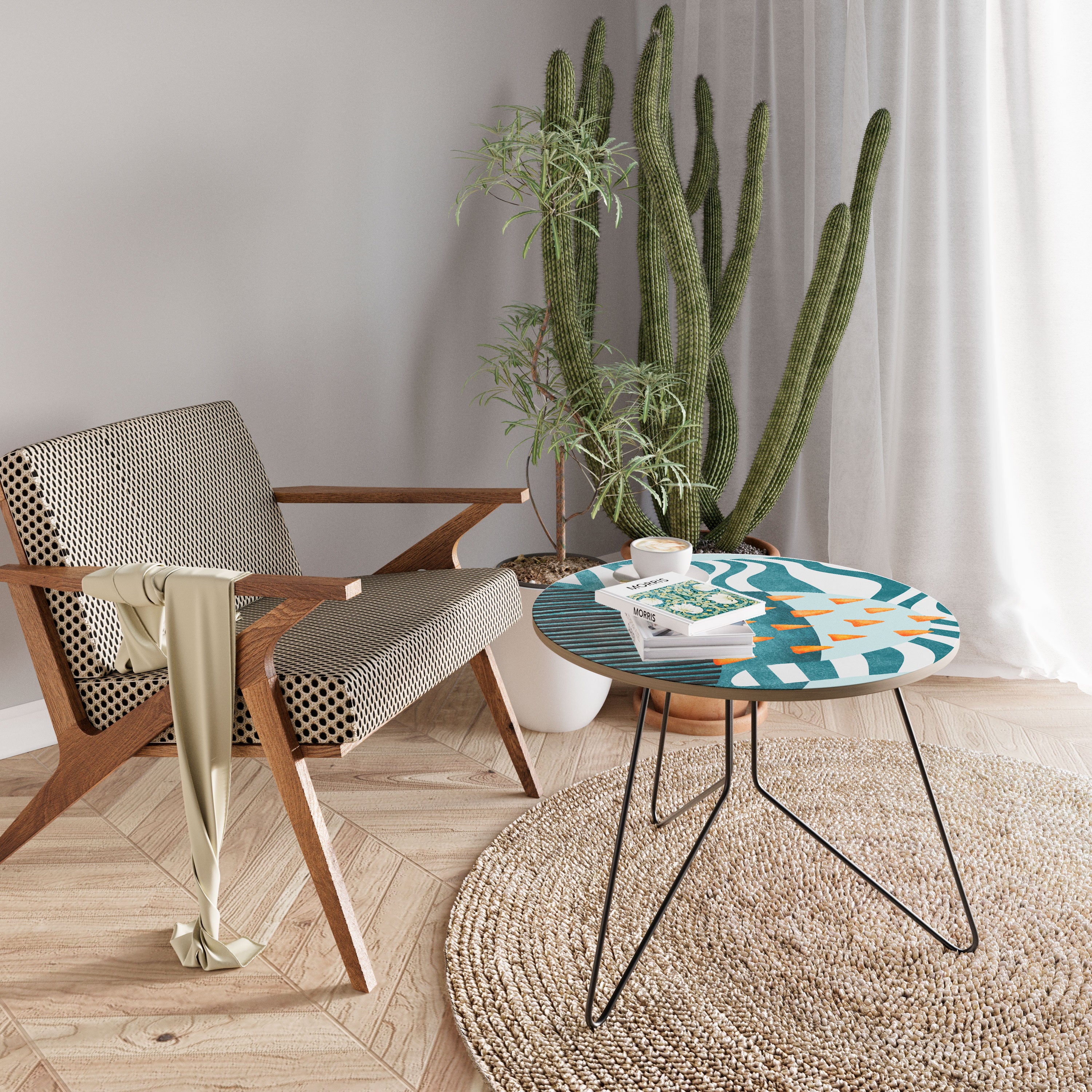 SHROUDED SHAPES Konferenční stolek