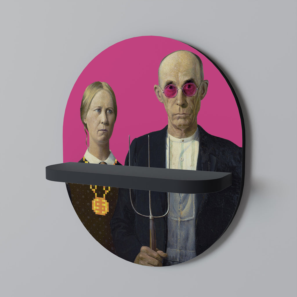 AMERICAN GOTHIC BLING Designová police