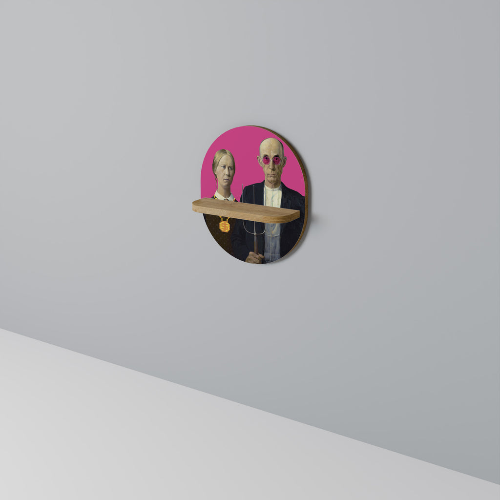 AMERICAN GOTHIC BLING Designová police