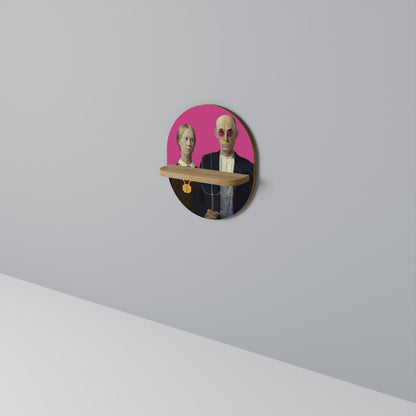 AMERICAN GOTHIC BLING Designová police