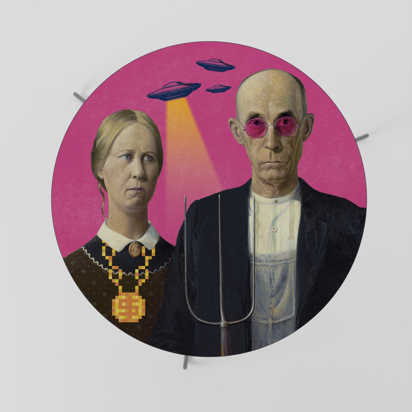 AMERICAN GOTHIC ALIEN Konferenční stolek