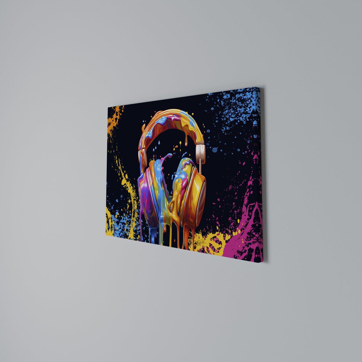 MUSIC IS MY EXTASY Horizontal Canvas Print
