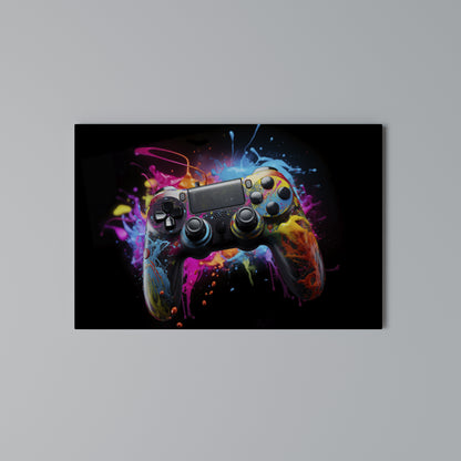CYBERNETIC GAME Horizontal Canvas Print