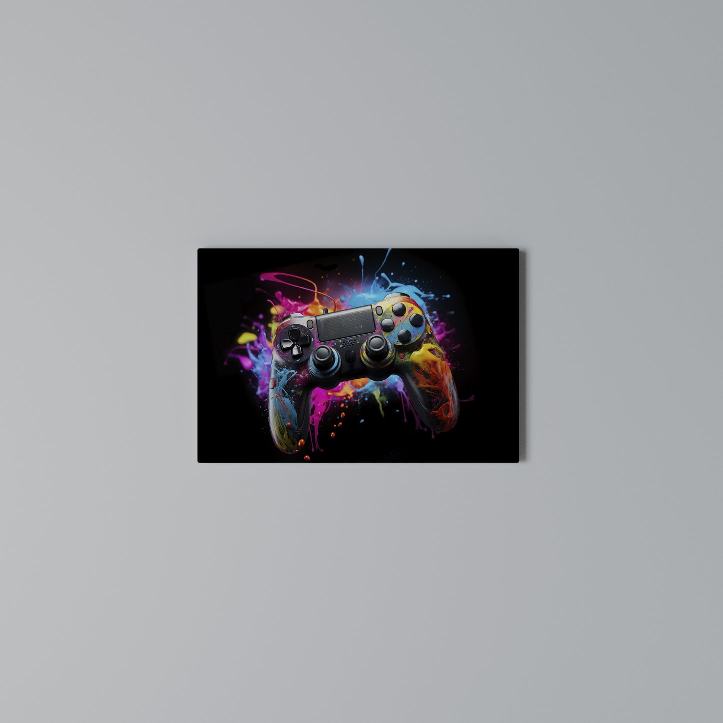 CYBERNETIC GAME Horizontal Canvas Print