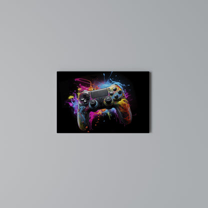 CYBERNETIC GAME Horizontal Canvas Print