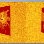 TRIPPY HAPPINESS Vertical Canvas Print