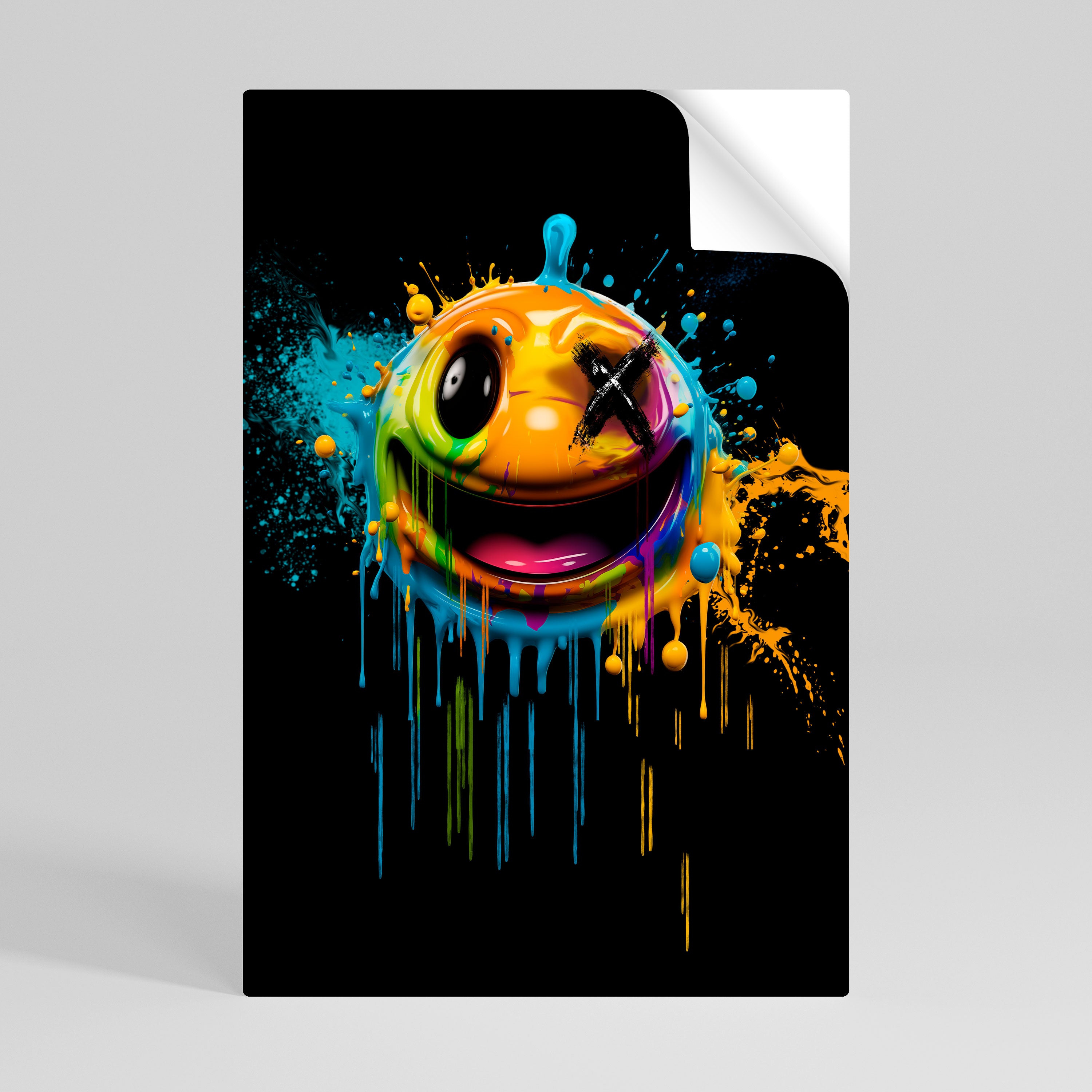 TRIPPY HAPPINESS Svislý samolepicí plakát
