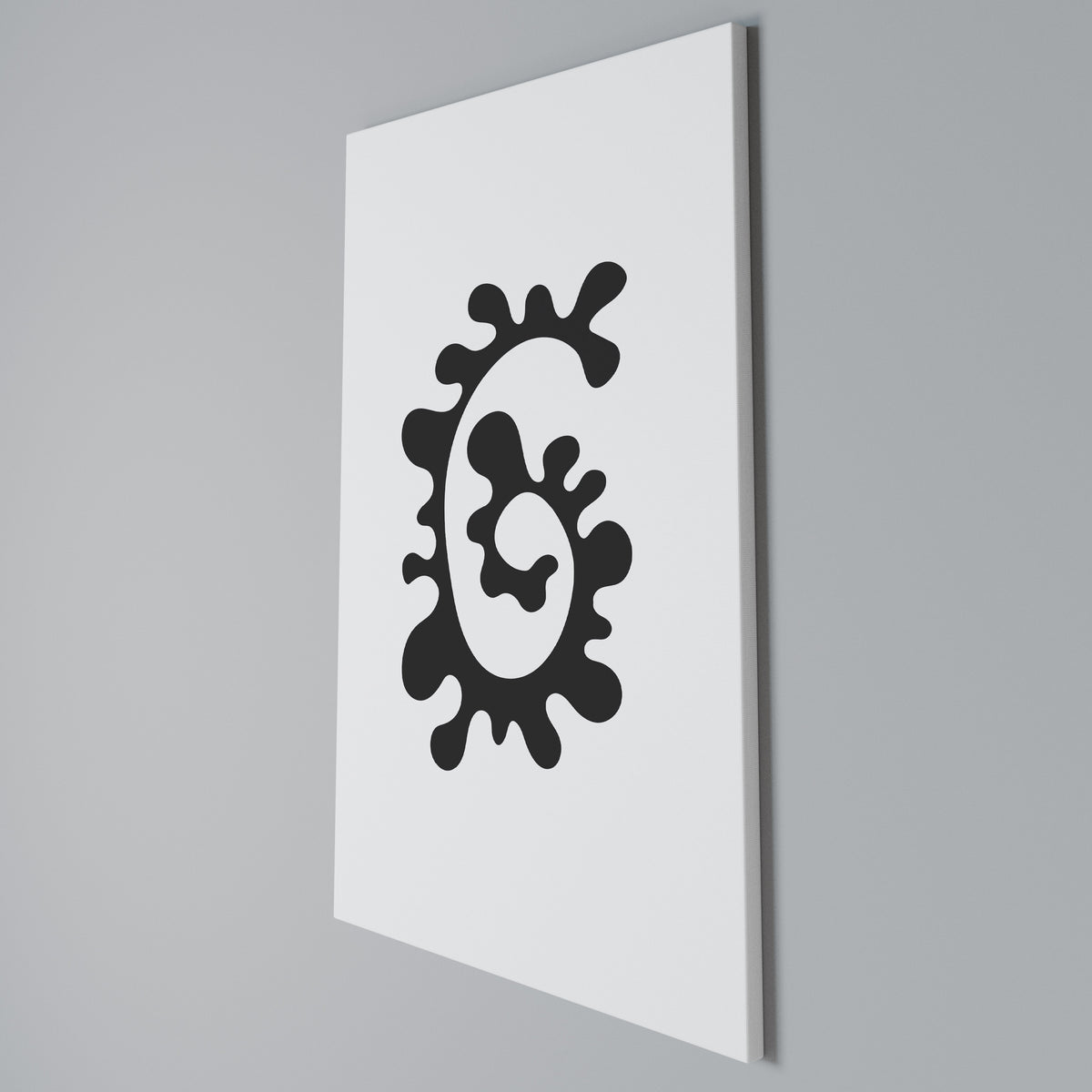 THE BLEND OF YESTERDAY Vertical Canvas Print