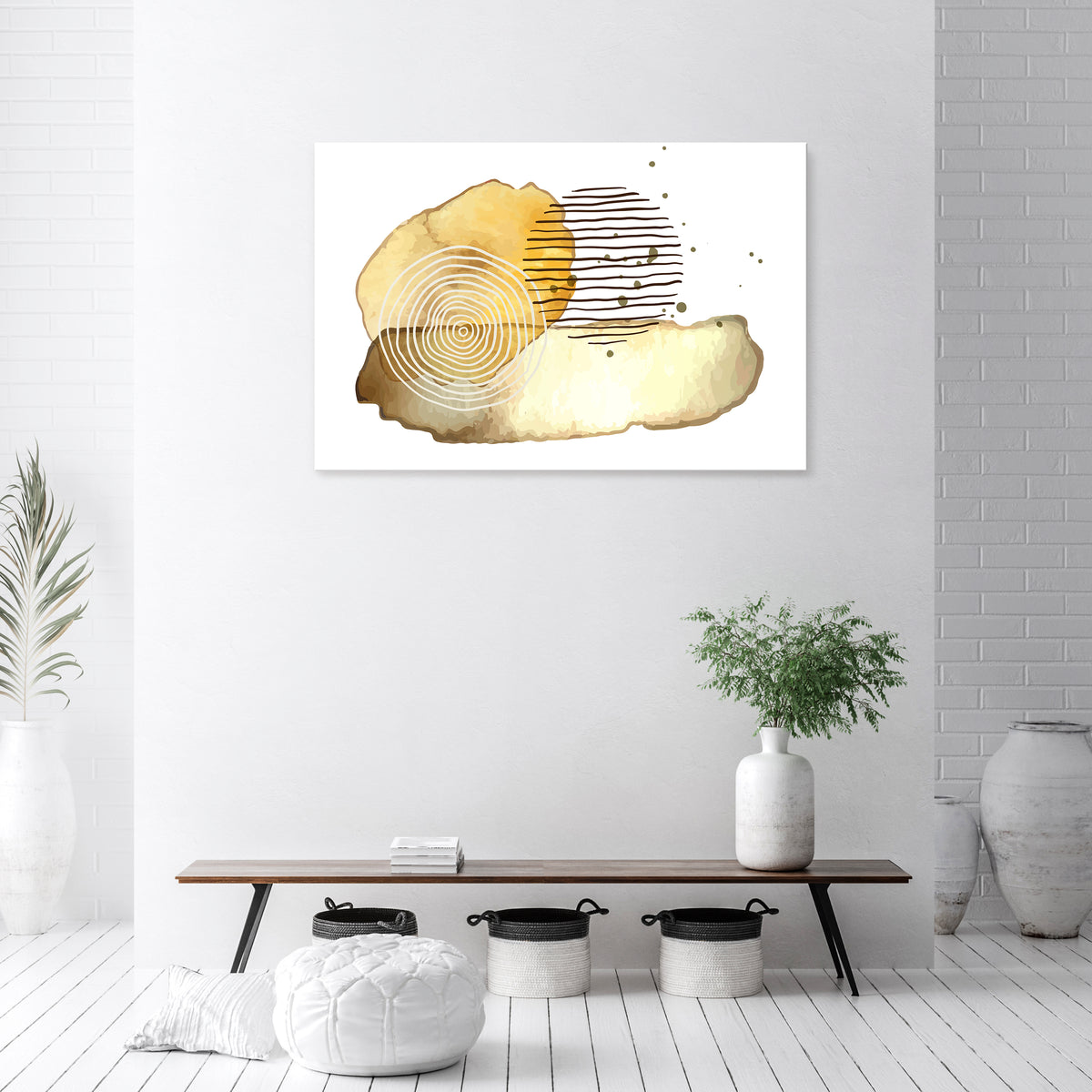 TRANSCENDENT TONES Horizontal Canvas Print