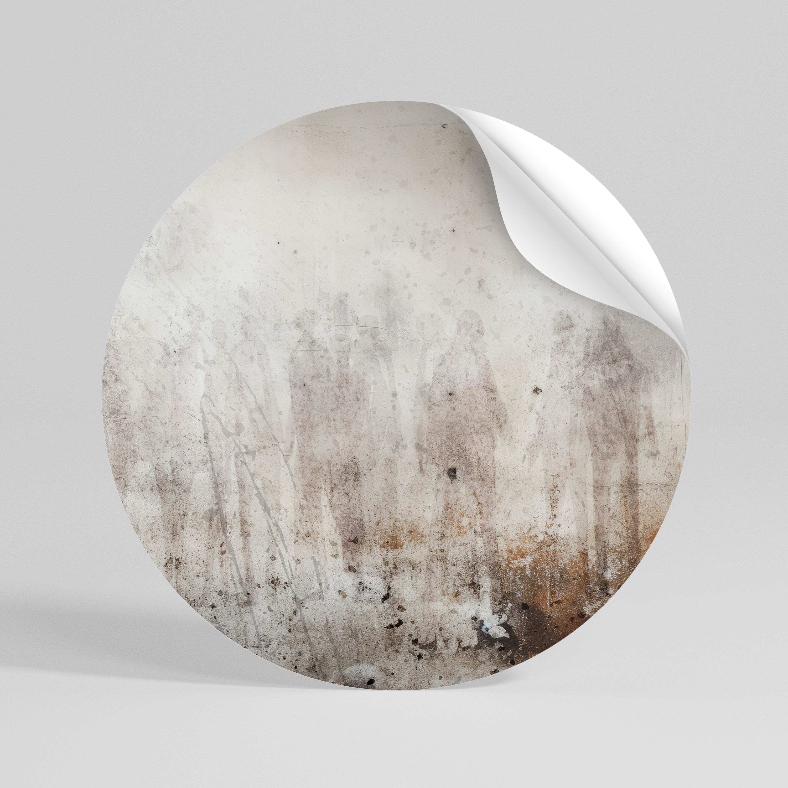 SERENE SPECTRUM Kulatá samolepka