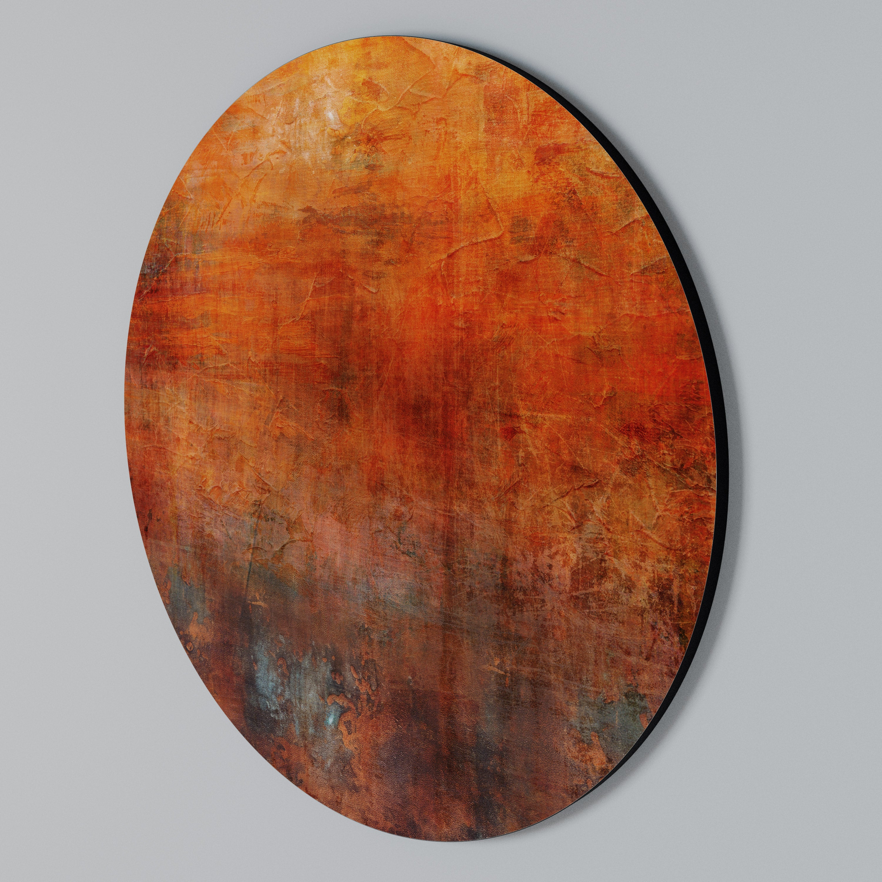 ECHOES OF EUPHORIA Round Wall Art