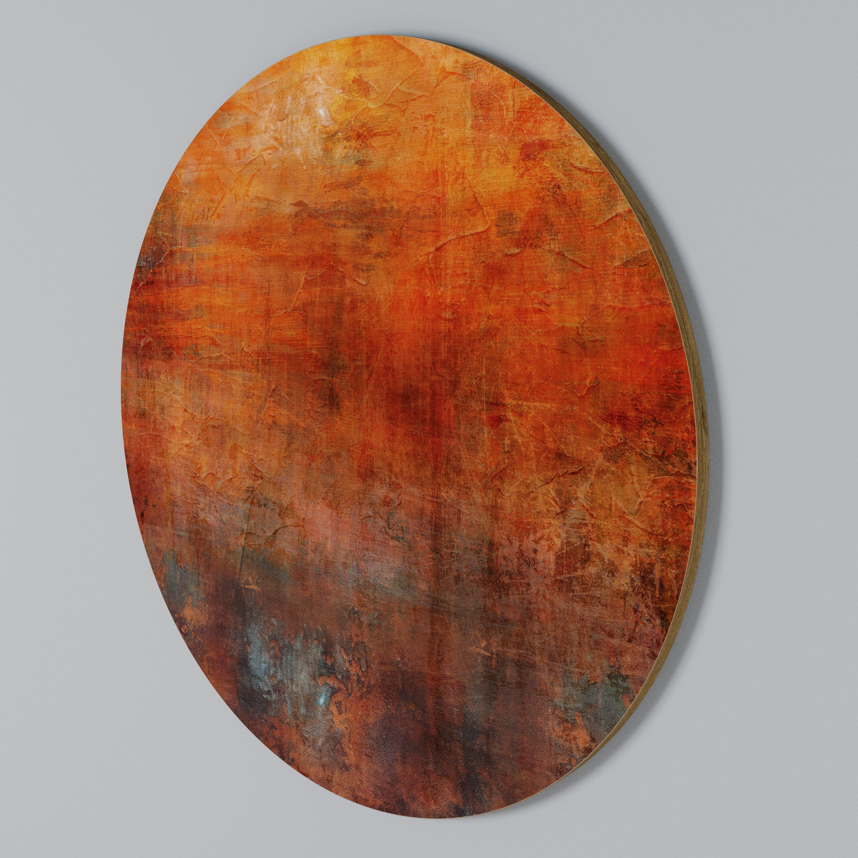 ECHOES OF EUPHORIA Round Wall Art