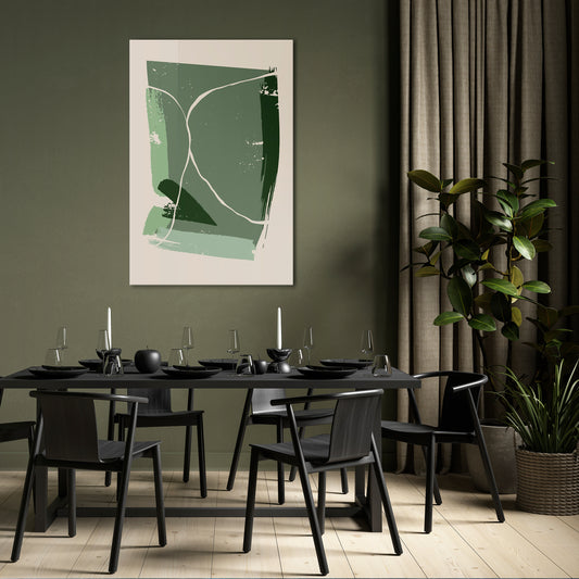 VERDANT HEAVEN Vertical Canvas Print
