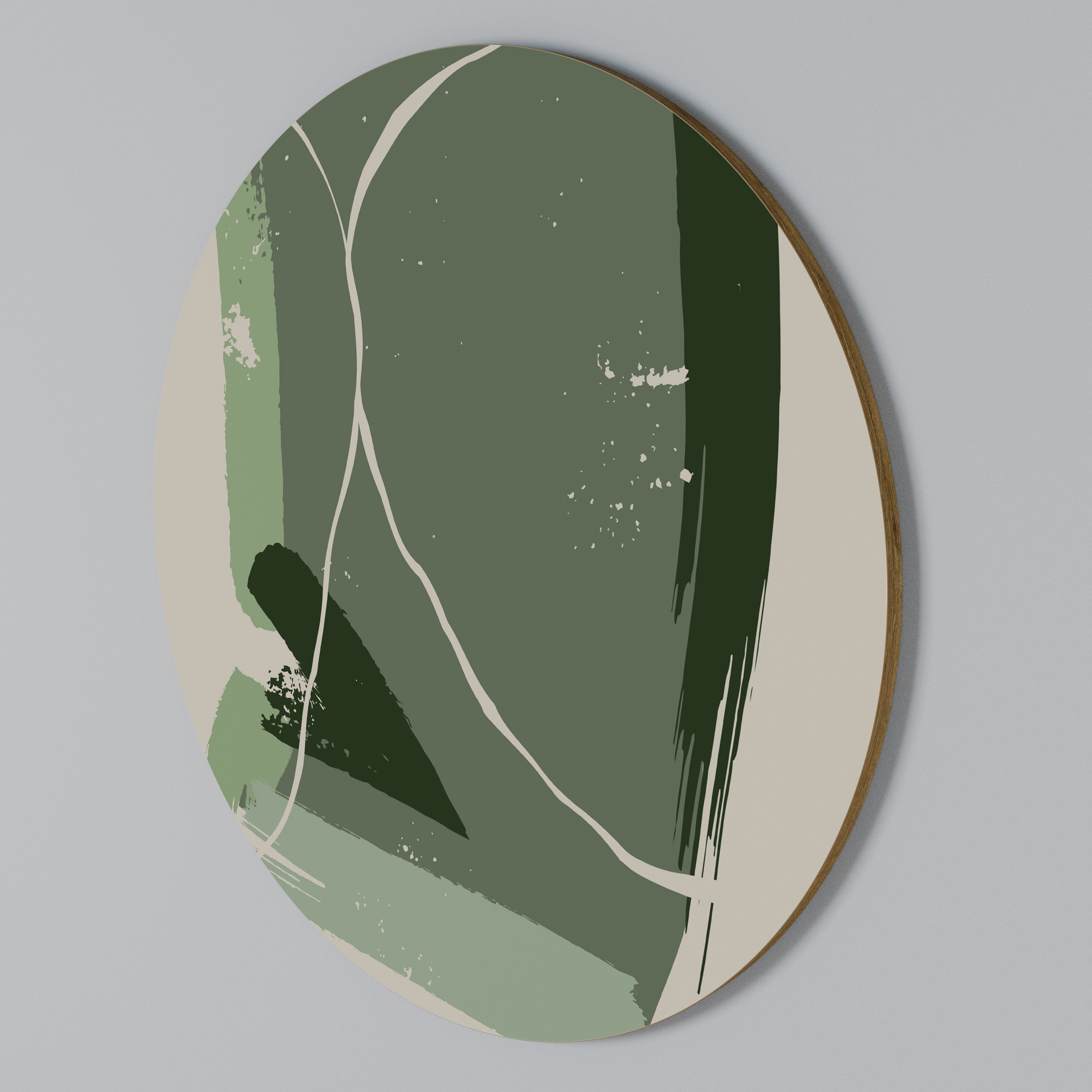 VERDANT HEAVEN Round Wall Art