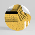 SHAPESHIFT SYMPHONY Kulatá samolepka