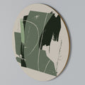 EVERGREEN ESCAPE Round Wall Art