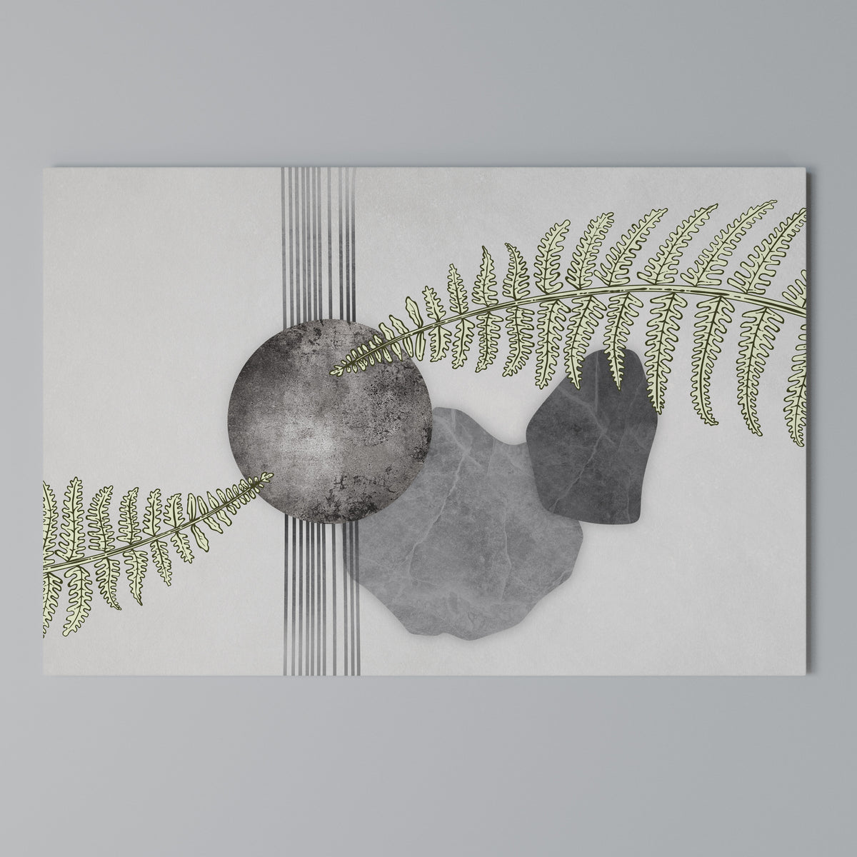 FERN MELANCHOLY Horizontal Canvas Print