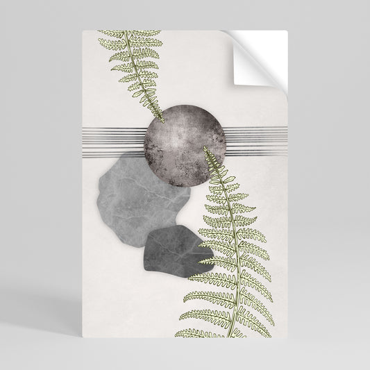 FERN MELANCHOLY Svislý samolepicí plakát