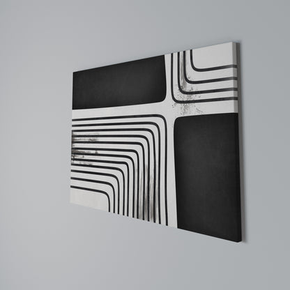DARKSIDE OF THE LINE Horizontal Canvas Print