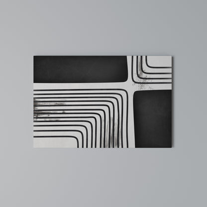 DARKSIDE OF THE LINE Horizontal Canvas Print