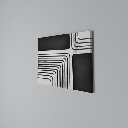 DARKSIDE OF THE LINE Horizontal Canvas Print