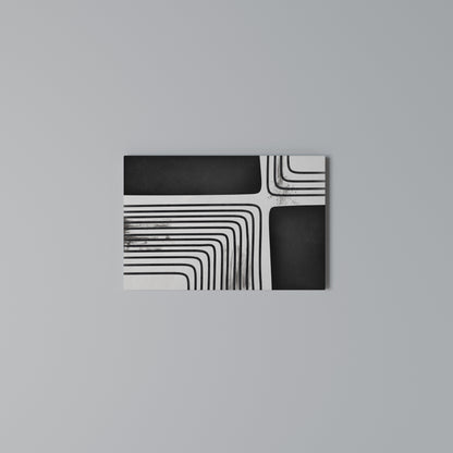 DARKSIDE OF THE LINE Horizontal Canvas Print
