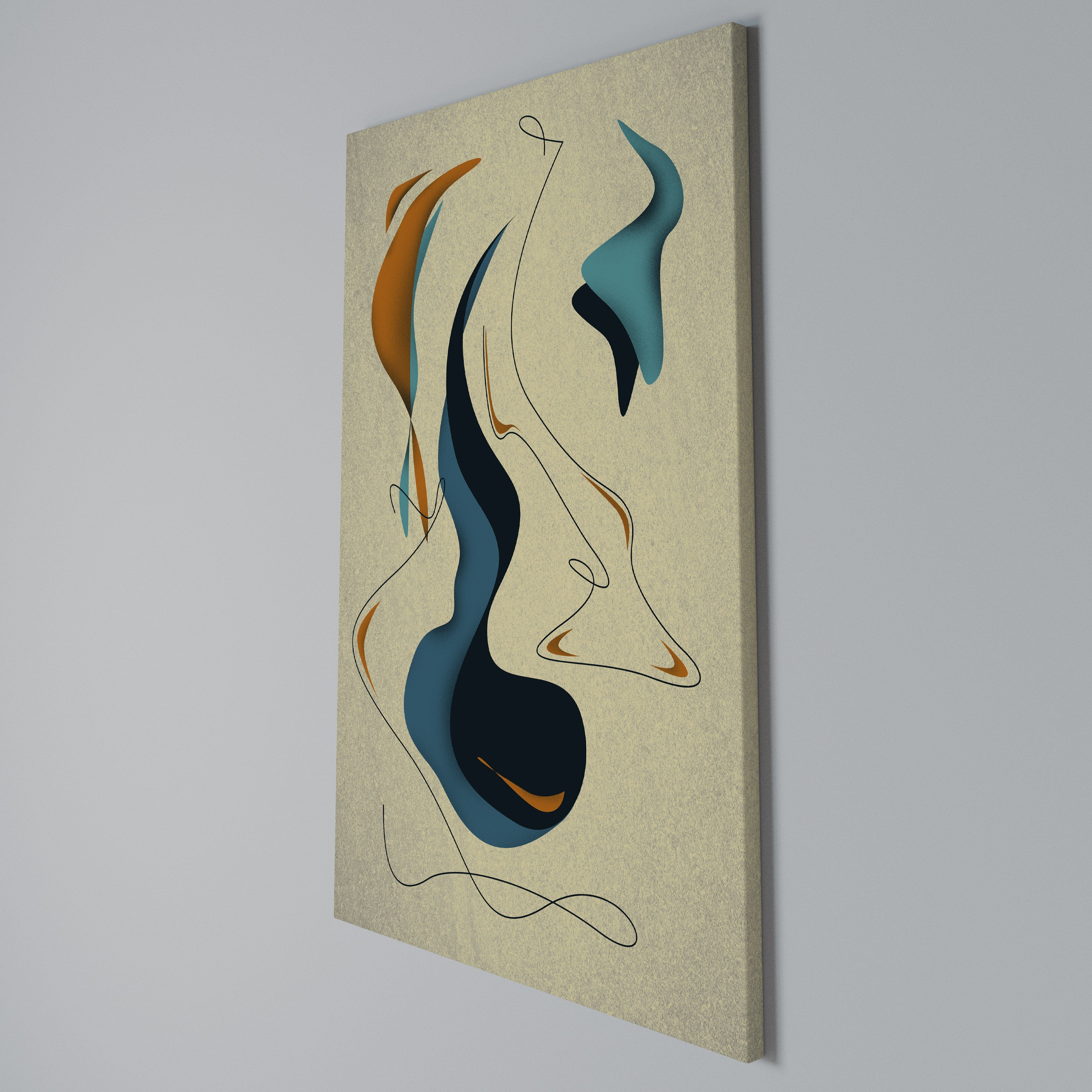 DREAMY DAZE Vertical Canvas Print