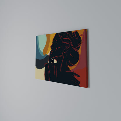 SILHOUETTE SONATA Horizontal Canvas Print
