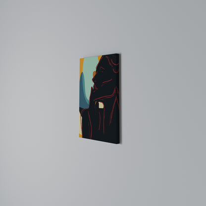 SILHOUETTE SONATA Vertical Canvas Print