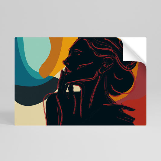 SILHOUETTE SONATA Vodorovný samolepicí plakát