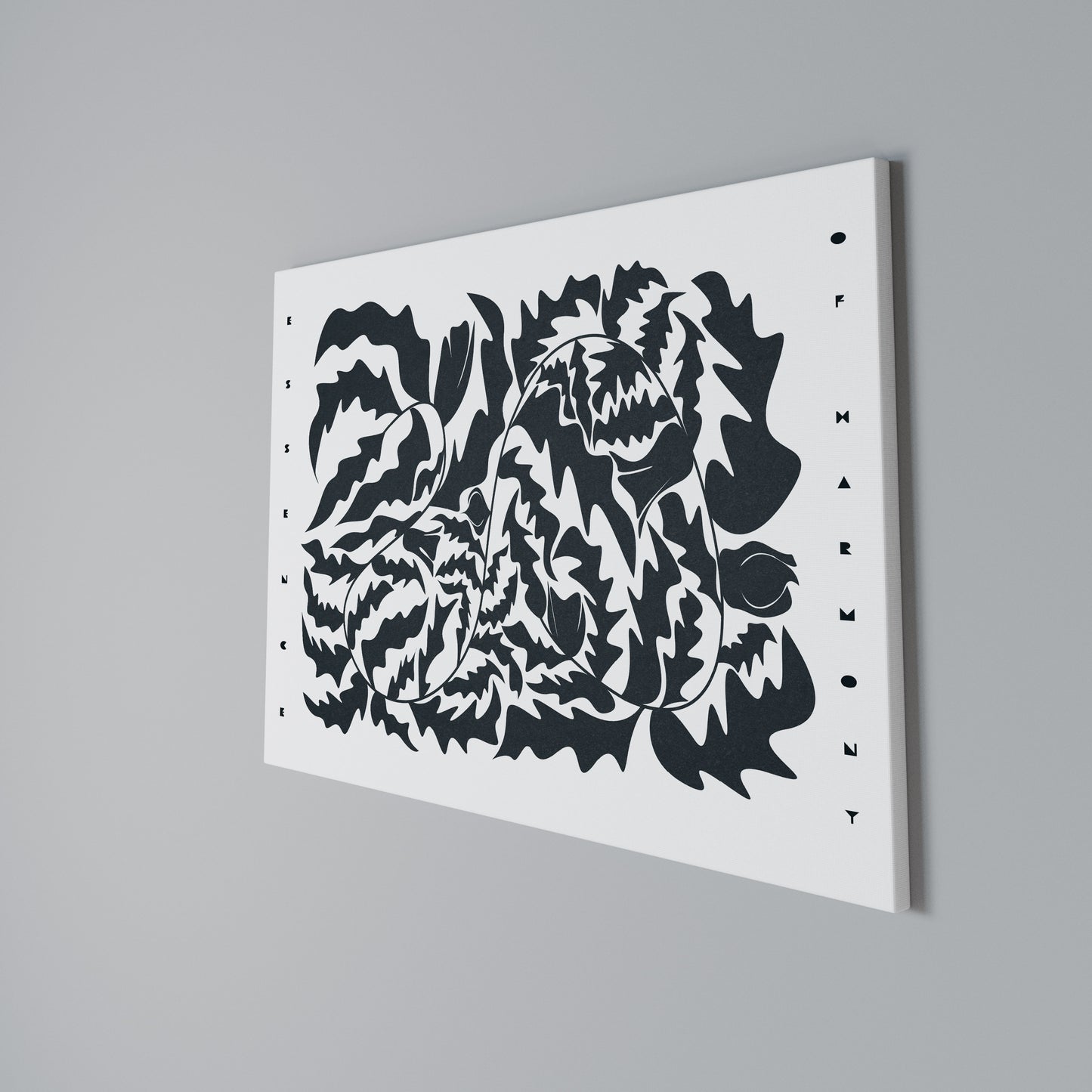 ETHEREAL ORNAMENT Horizontal Canvas Print