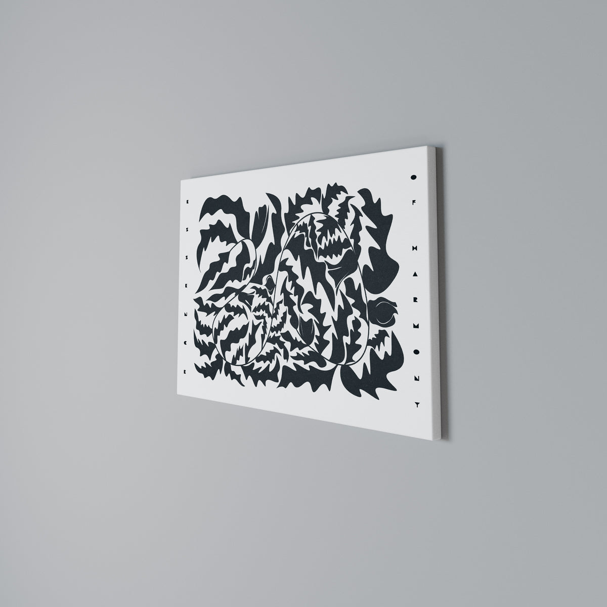 ETHEREAL ORNAMENT Horizontal Canvas Print