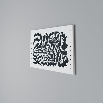 ETHEREAL ORNAMENT Horizontal Canvas Print