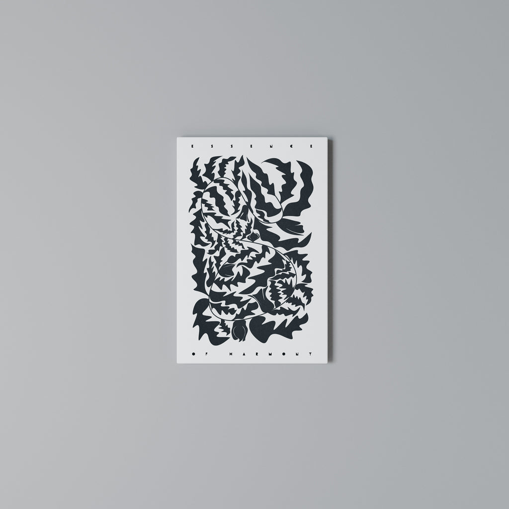 ETHEREAL ORNAMENT Vertical Canvas Print